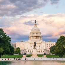 Photo of the Capitol Building in Washington DC.