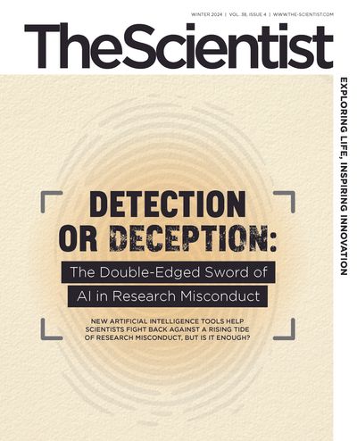 The Scientist Winter issue cover 2024