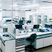 A modern clinical research laboratory